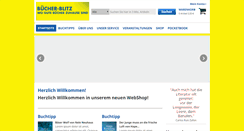 Desktop Screenshot of buecher-blitz.de